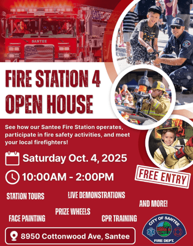 Santee Fire Department’s Open House!