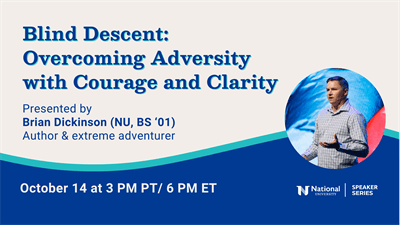 Blind Descent: Overcoming Adversity with Courage and Clarity