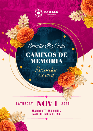 Brindis Gala - Mana de San Diego