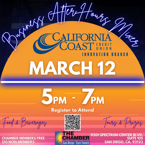 3/12 Business After Hours - Cal Coast Credit Union