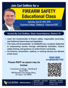 Firearm Safety Educational Seminar